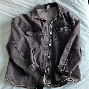H&M Denim Shacket
